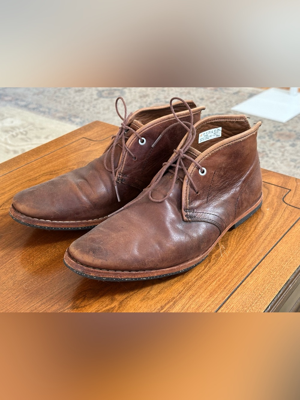 Timberland Boot Company Brown Leather Chukka Boots Men’s 8